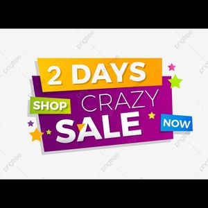 2 Day Flash Sale on All Items